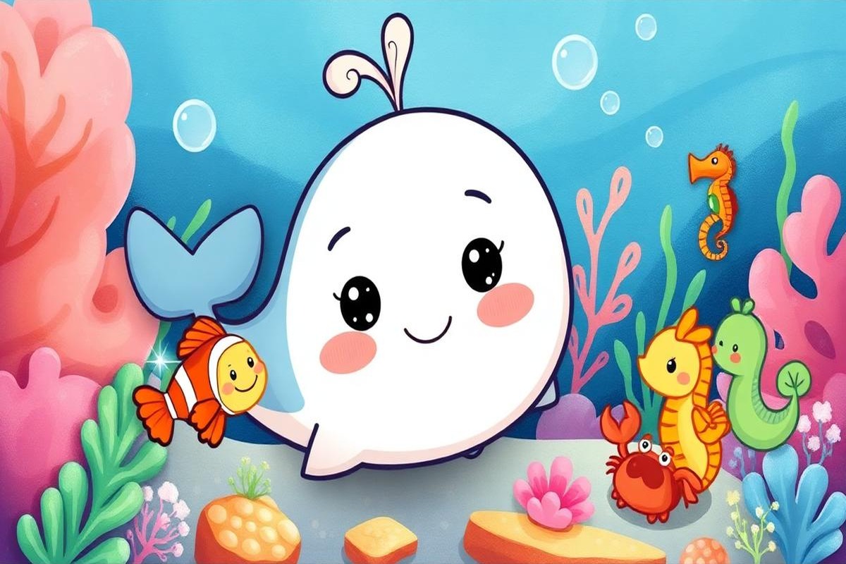 Ocean personalised activity book cover